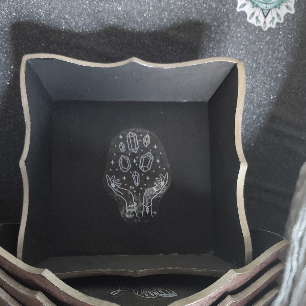 Black Altar Offering Tray